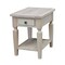 International Concepts Rectangle Vista End Table, 18 W, 24 L, 24 in H, Wood, Unfinished OT-15E - alternate 1